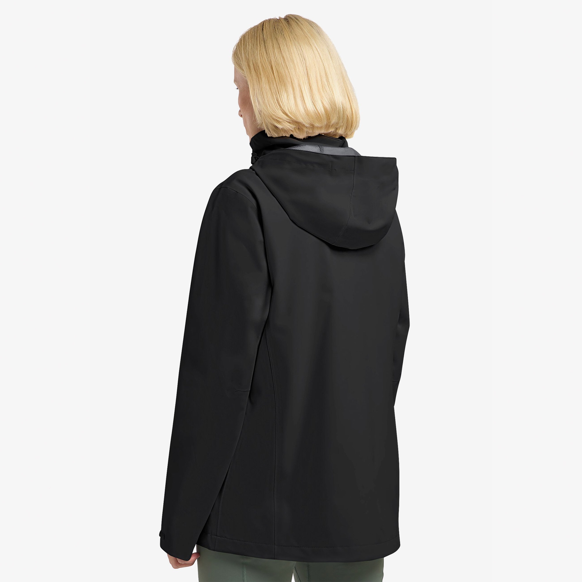 Jack Wolfskin Trailtime 2L Kadın Siyah Outdoor Ceket