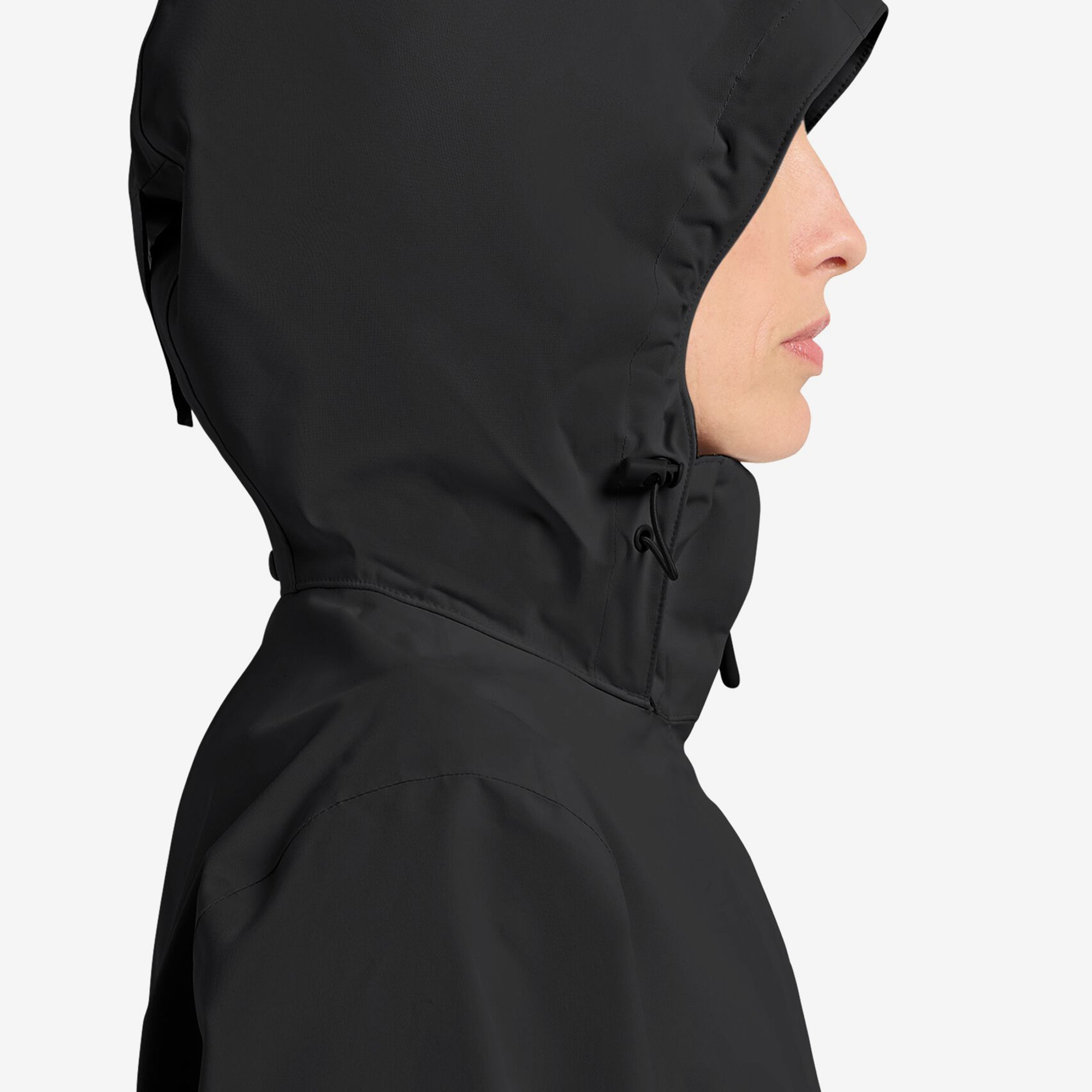 Jack Wolfskin Trailtime 2L Kadın Siyah Outdoor Ceket