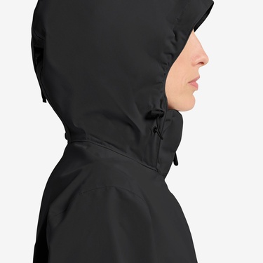  Jack Wolfskin Trailtime 2L Kadın Siyah Outdoor Ceket