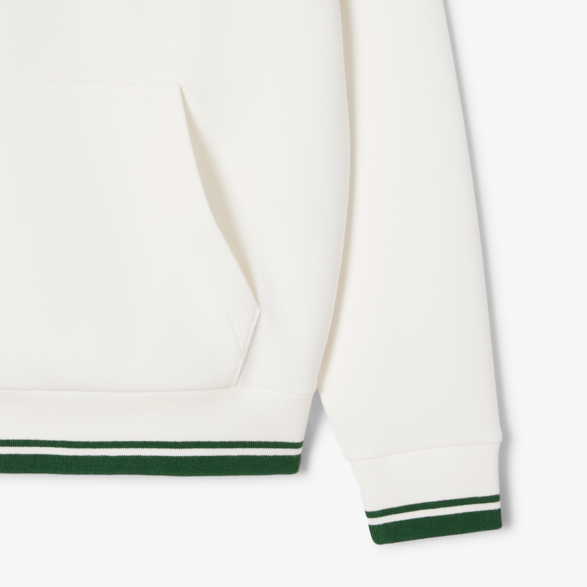 Lacoste Tennis Heritage UV Protect Kadın Beyaz Sweatshirt