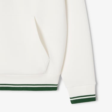  Lacoste Tennis Heritage UV Protect Kadın Beyaz Sweatshirt