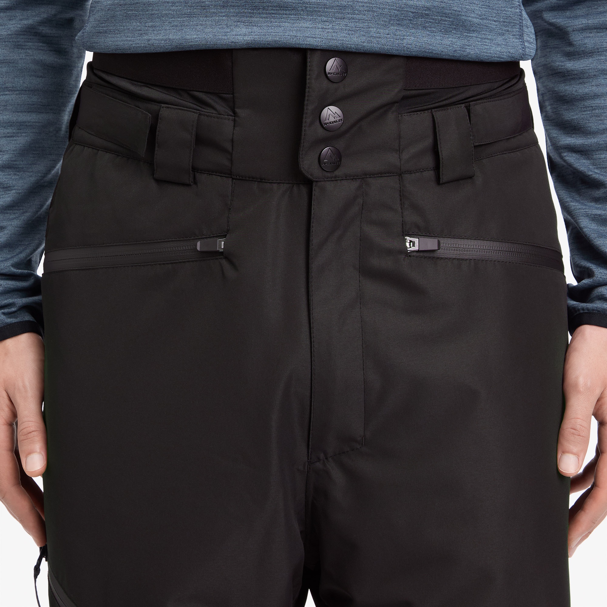Mc Kinley Ermes II Erkek Siyah Kayak Pantolonu