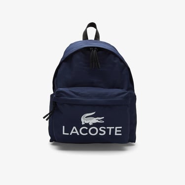  Lacoste Erkek Baskılı Lacivert Sırt Çantası