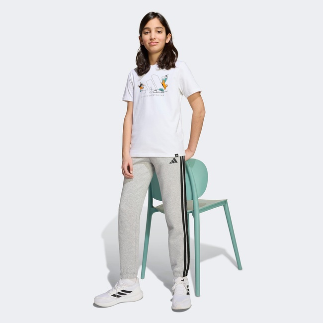  adidas Winter Sports Graphic Çocuk Beyaz T-Shirt