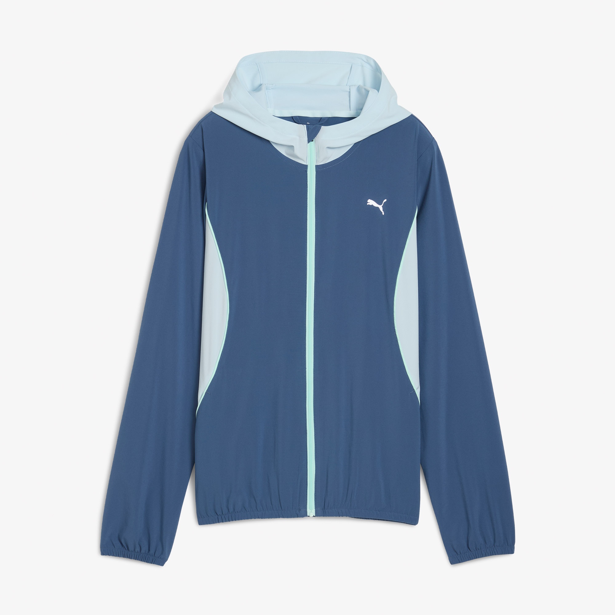 Puma Run Velocity Woven Kadın Lacivert Koşu Ceketi