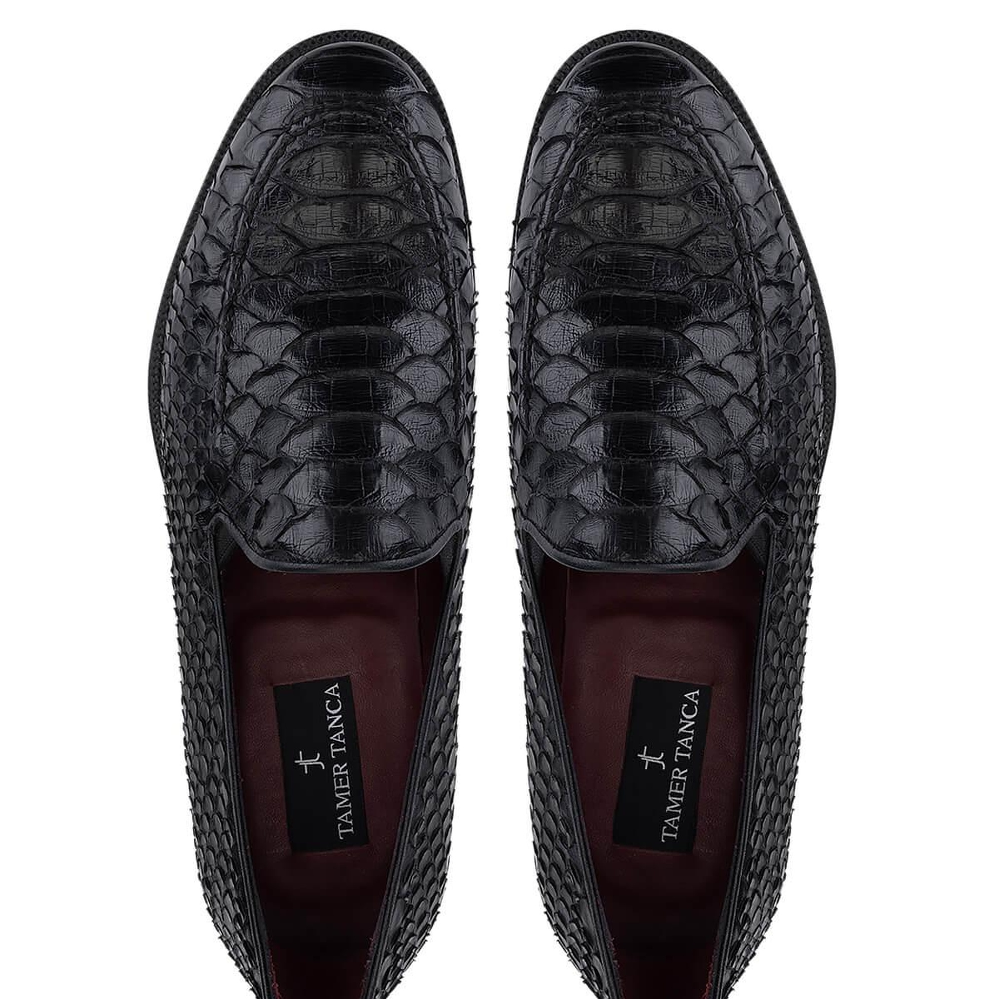 Tamer Tanca Erkek Hakiki Deri Siyah Klasik Ayakkabı