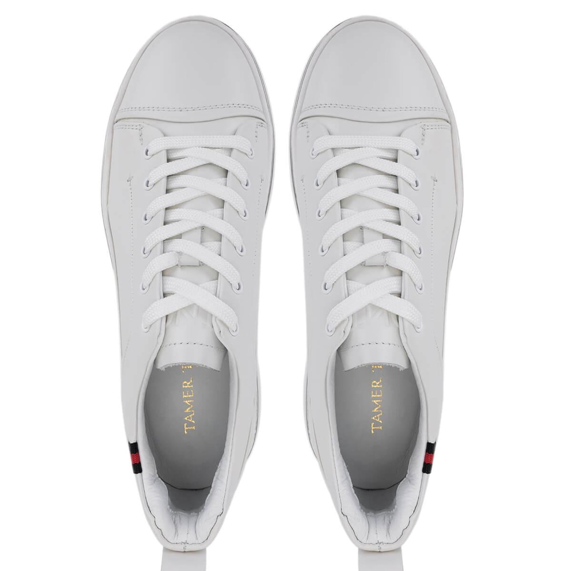 Tamer Tanca Erkek Hakiki Deri Beyaz Sneakers & Spor Ayakkabı