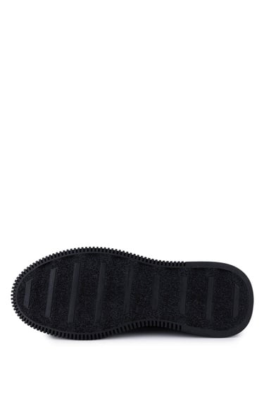  Tamer Tanca Erkek Hakiki Deri Siyah Casual Ayakkabı