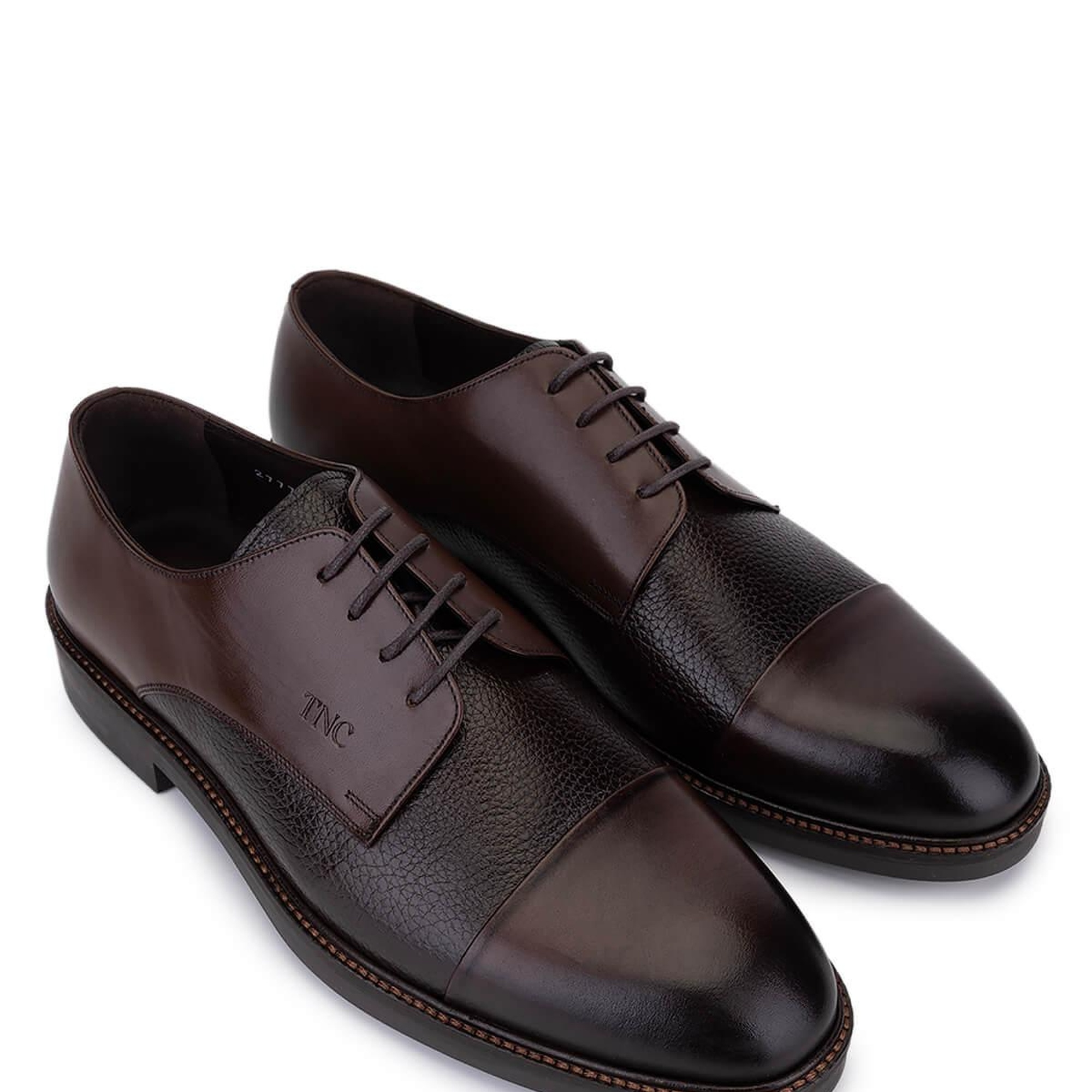 Tamer Tanca Erkek Hakiki Deri Taba Klasik Ayakkabı