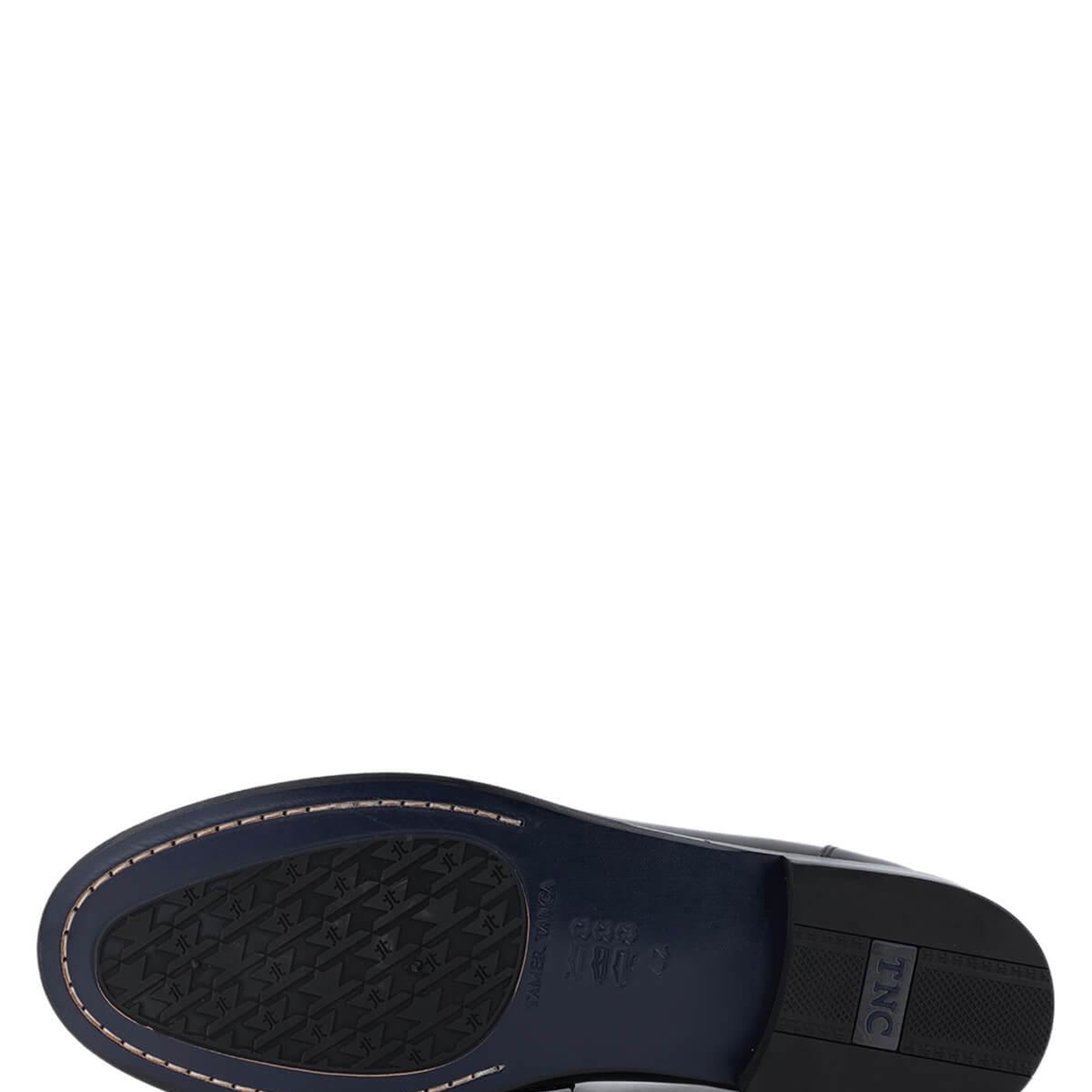 Tamer Tanca Erkek Hakiki Deri Siyah Loafer Ayakkabı