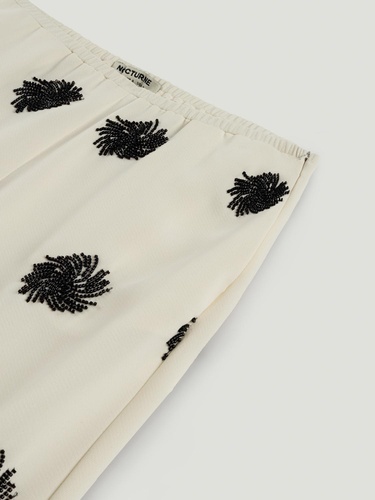  Boncuk Brodeli Pantolon