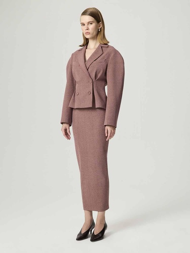  Kruvaze Kapamalı Ceket