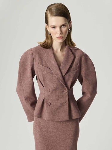  Kruvaze Kapamalı Ceket