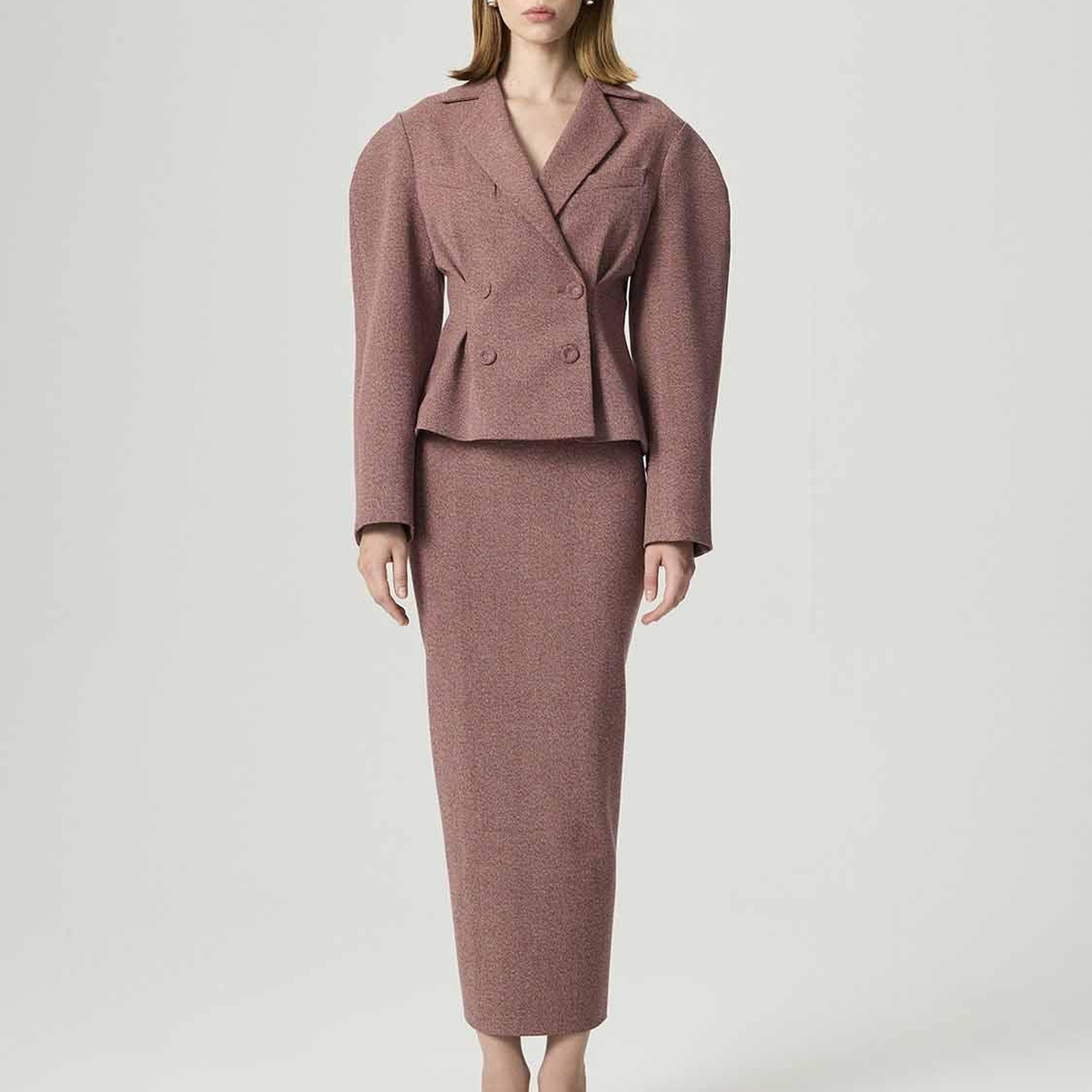 Kruvaze Kapamalı Ceket