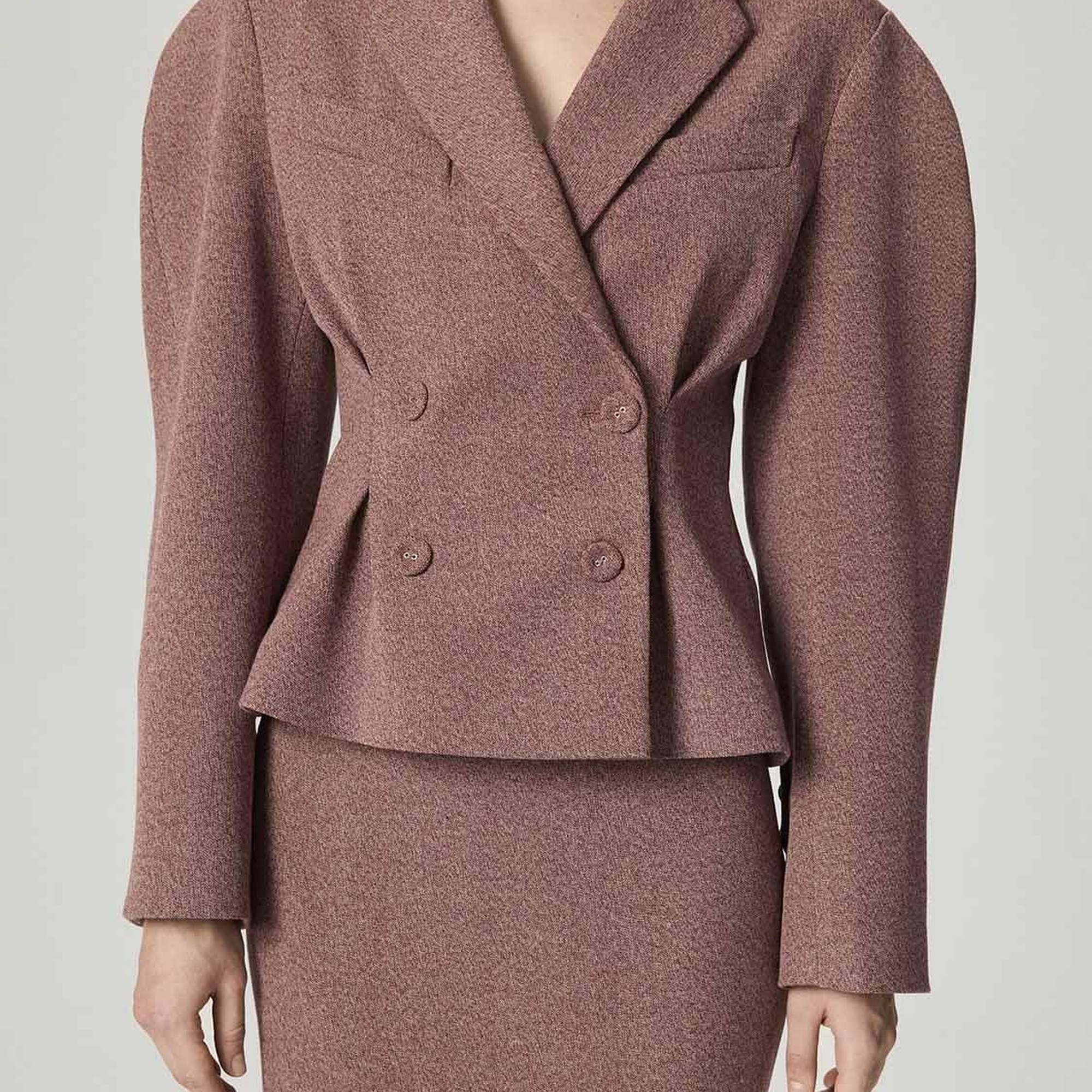 Kruvaze Kapamalı Ceket