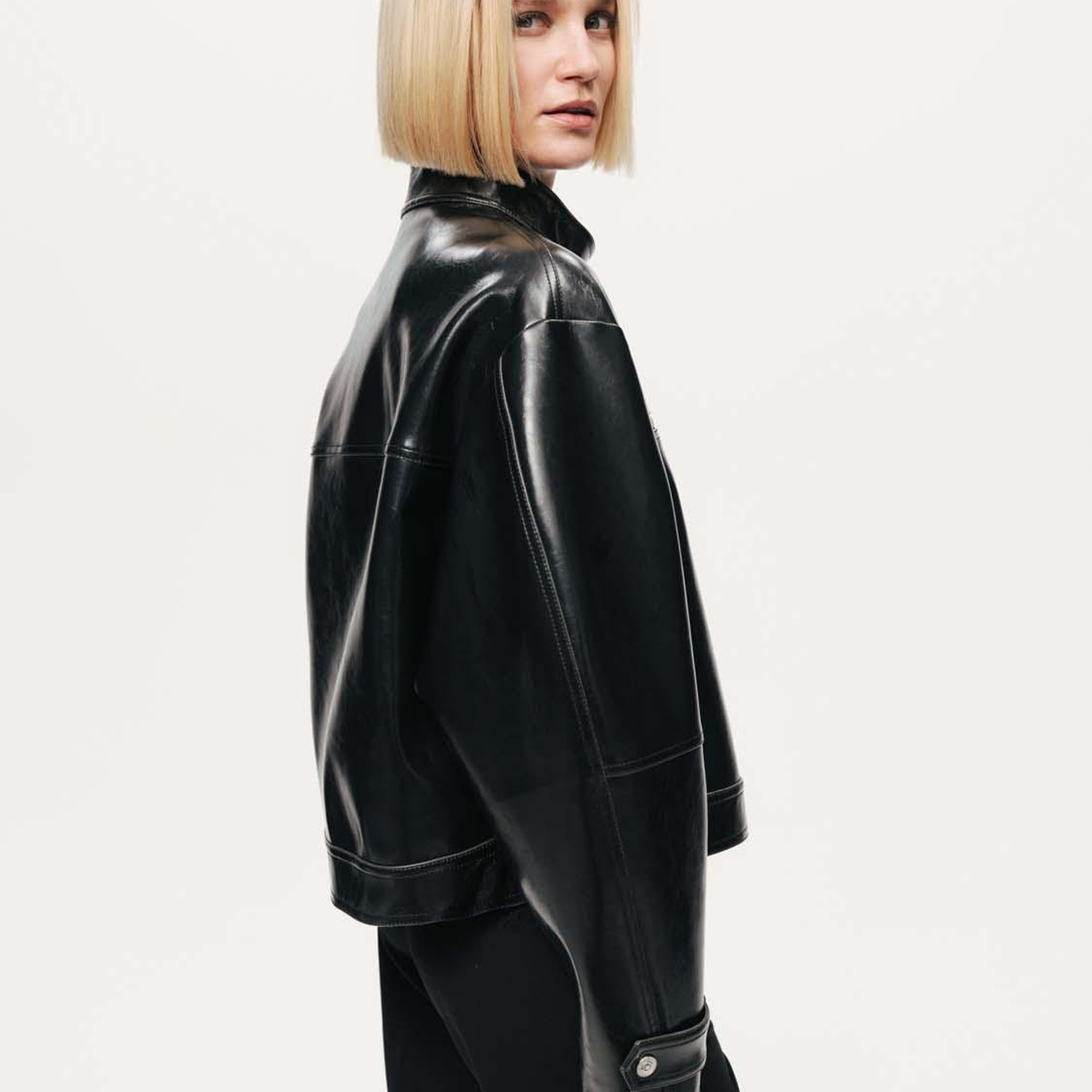 Suni Deri Biker Mont