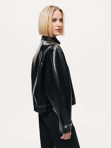  Suni Deri Biker Mont