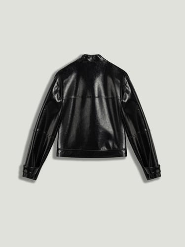  Suni Deri Biker Mont