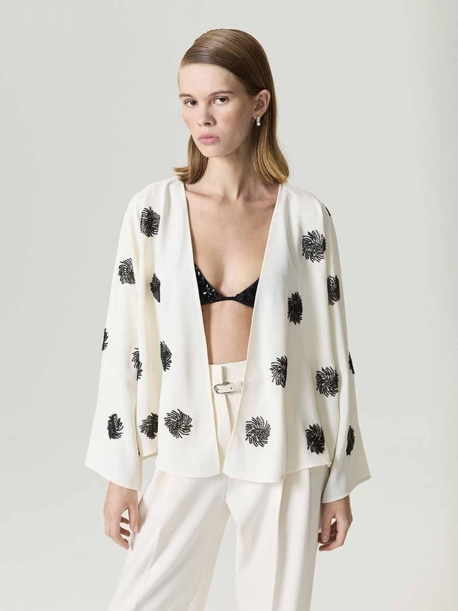 Nakış İşlemeli Kimono
