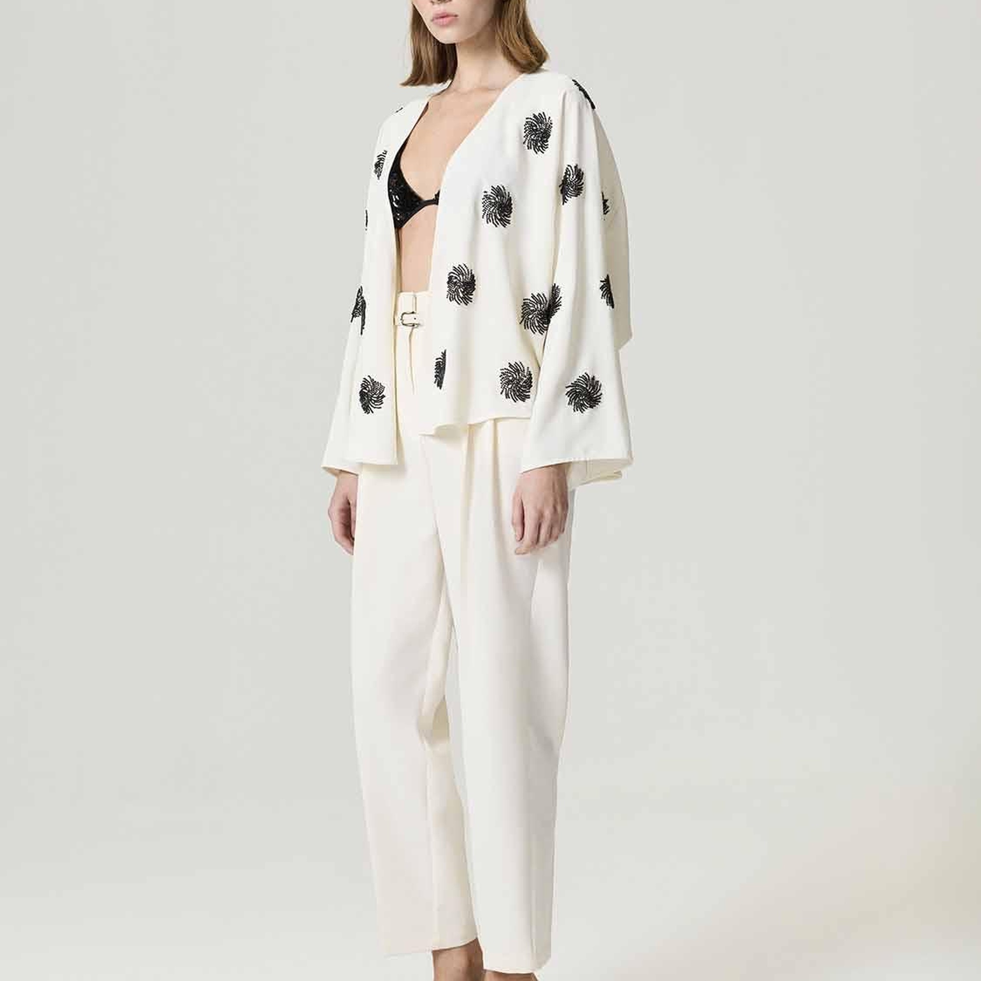 Nakış İşlemeli Kimono