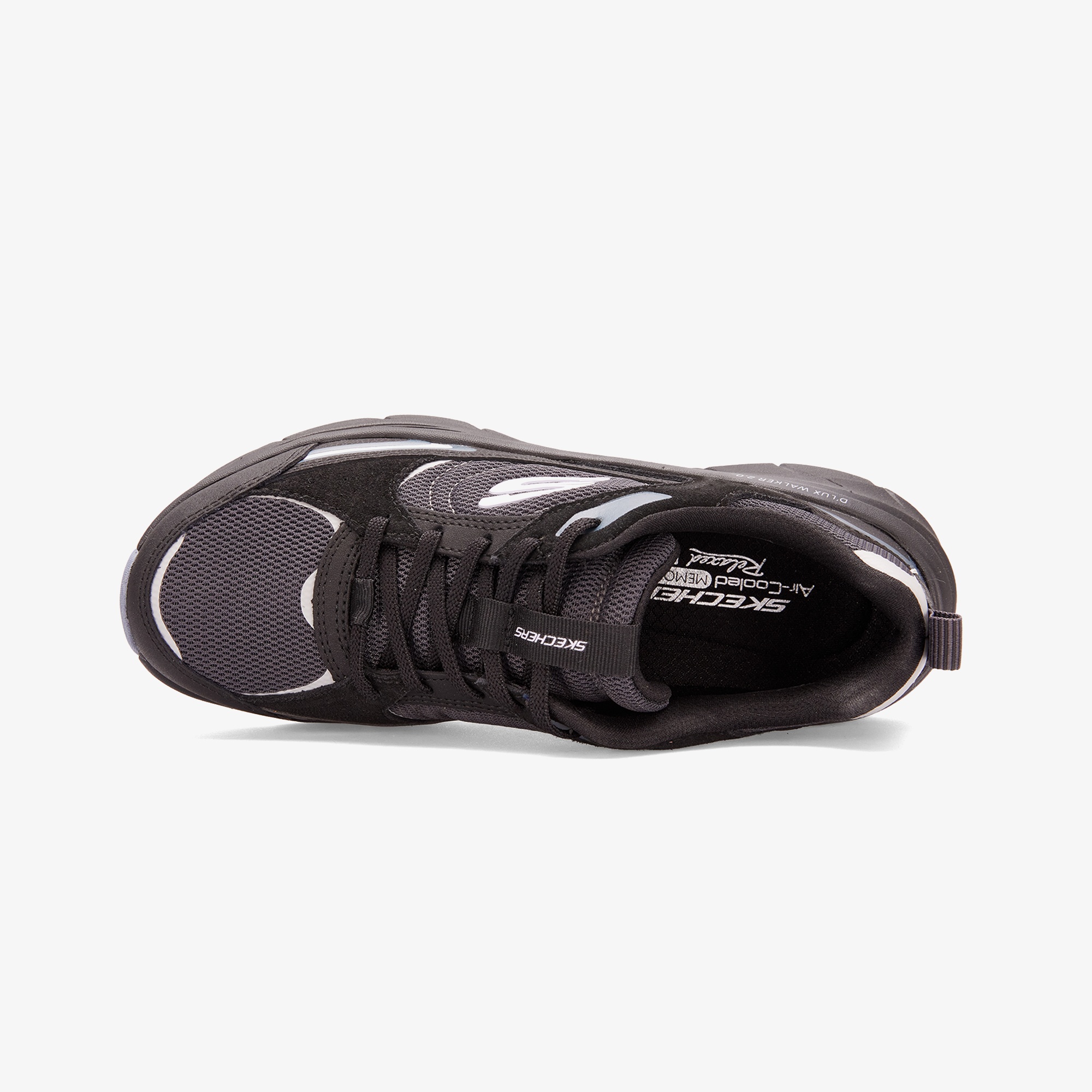 Skechers D'Lux Walker 2.0 Kadın Siyah Spor Ayakkabı