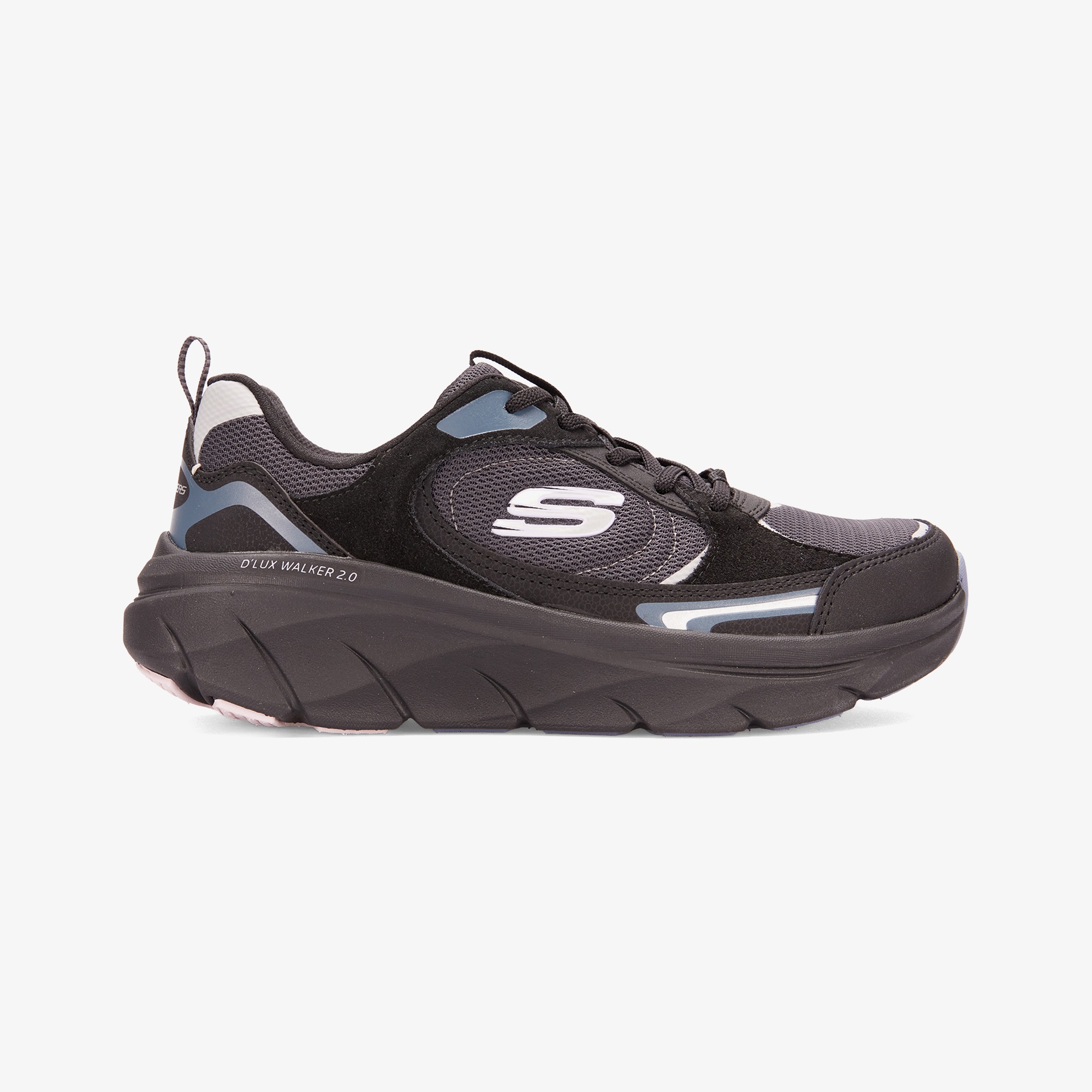 Skechers D'Lux Walker 2.0 Kadın Siyah Spor Ayakkabı