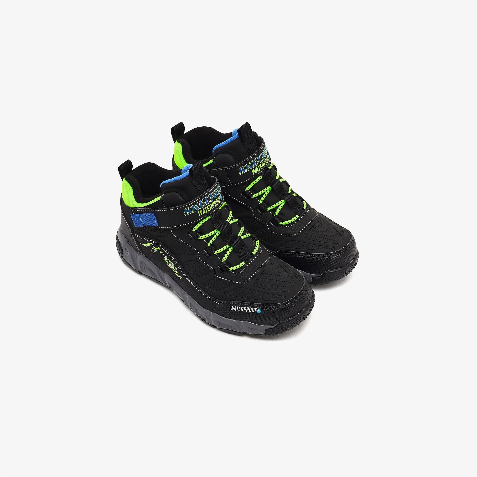 Skechers Velocitrek Çocuk Siyah Spor Ayakkabı