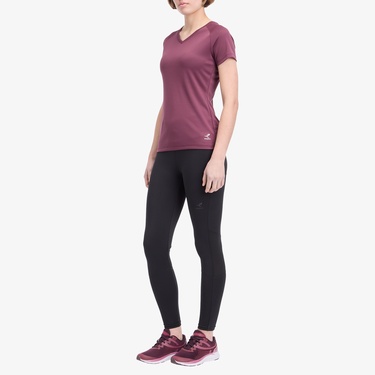  Energetics Natalja Ss Kadın Kırmızı Koşu T-Shirt