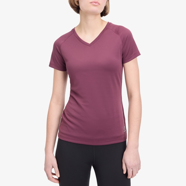  Energetics Natalja Ss Kadın Kırmızı Koşu T-Shirt