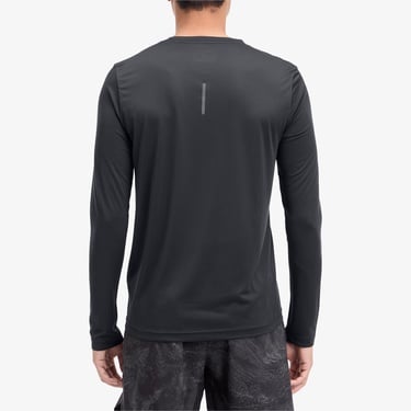  Energetics Alfred II Ls Erkek Siyah Koşu T-Shirt