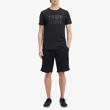  Energetics Tommi Vi Ss Erkek Siyah Antrenman T-Shirt
