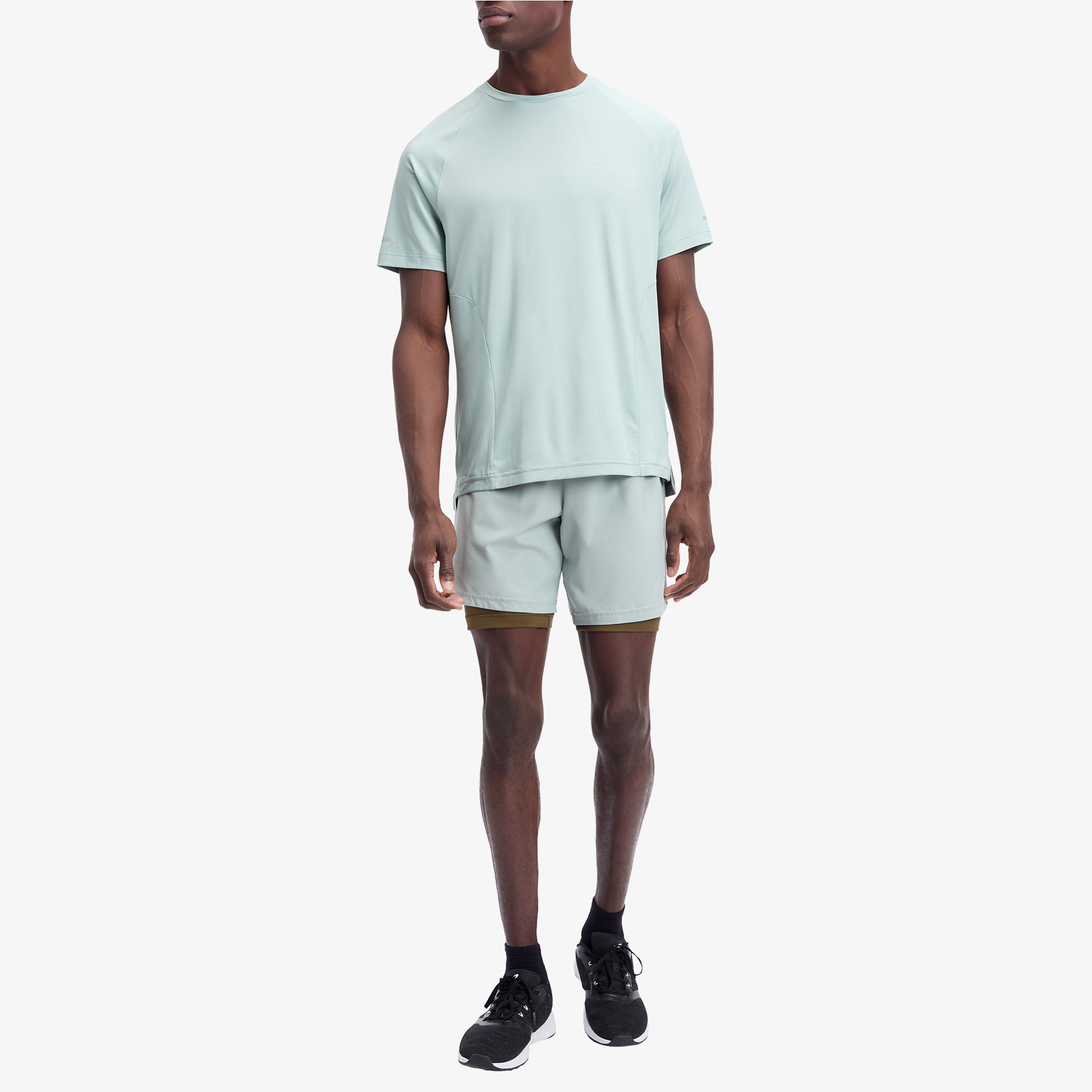 Energetics Ellazor II Ss Erkek Mavi Koşu T-Shirt