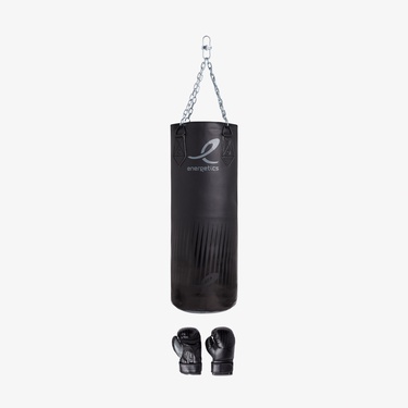  Energetics Boxing Set Ft Çocuk Siyah Boks Seti