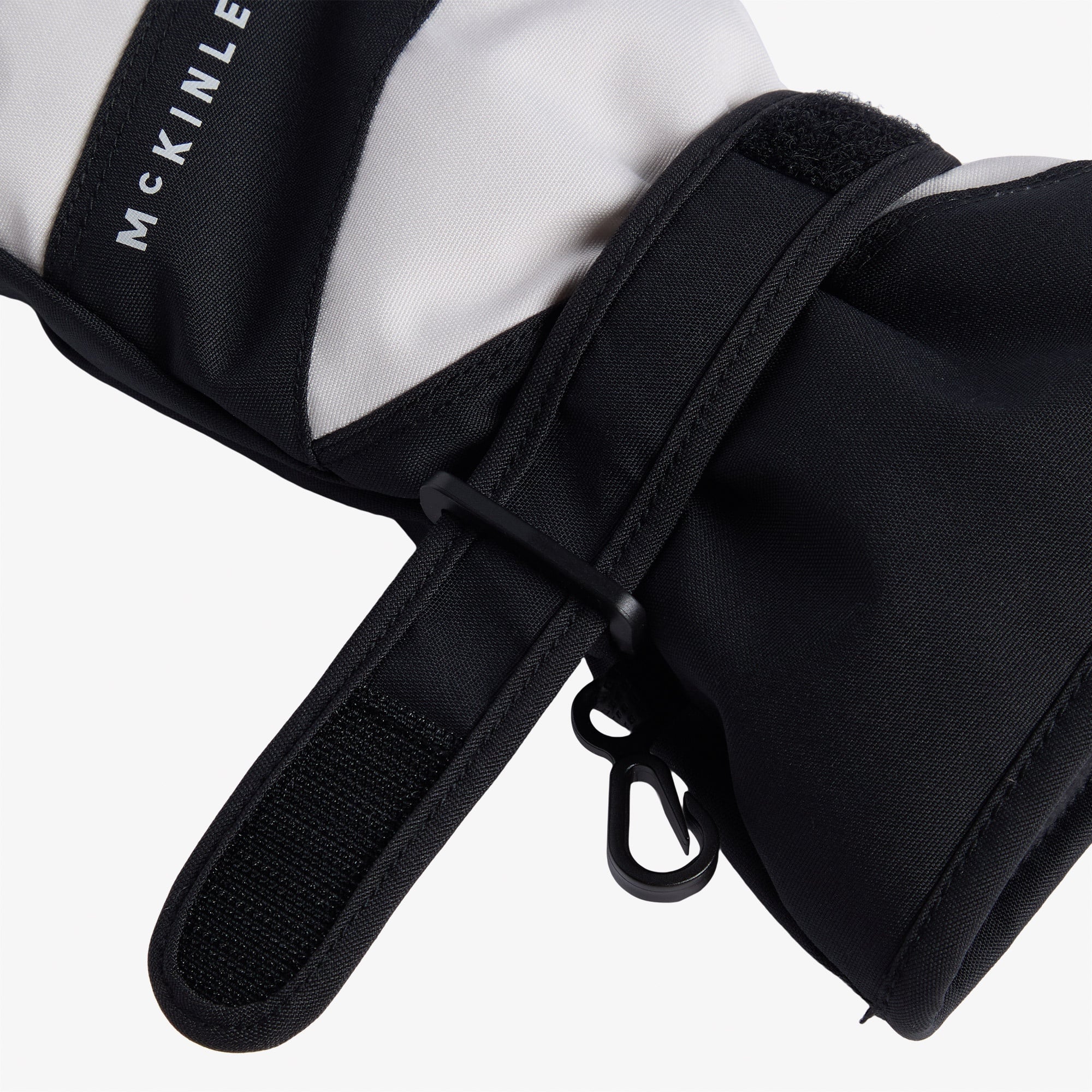 Mc Kinley Valentino II Ux Erkek Siyah/Beyaz Kayak Eldiveni