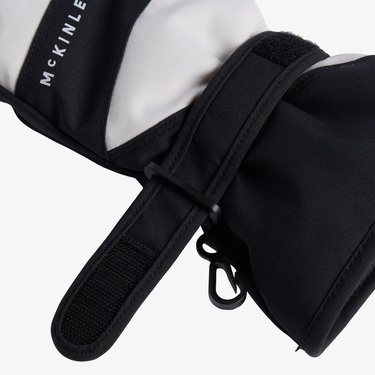  Mc Kinley Valentino II Ux Erkek Siyah/Beyaz Kayak Eldiveni