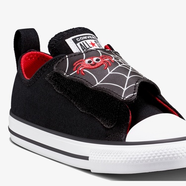  Converse Chuck Taylor All Star One-Strap Spiderweb Bebek Siyah Sneaker