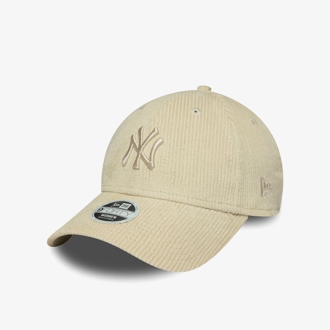  New Era Cord 9Forty Neyyan Kadın Bej Şapka