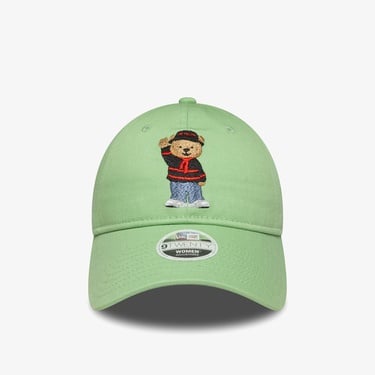  New Era Bear 9Twenty Acmilan Kadın Yeşil Şapka
