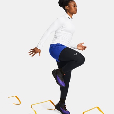  Under Armour Cg Authentics Mockneck Kadın Beyaz Sweatshirt