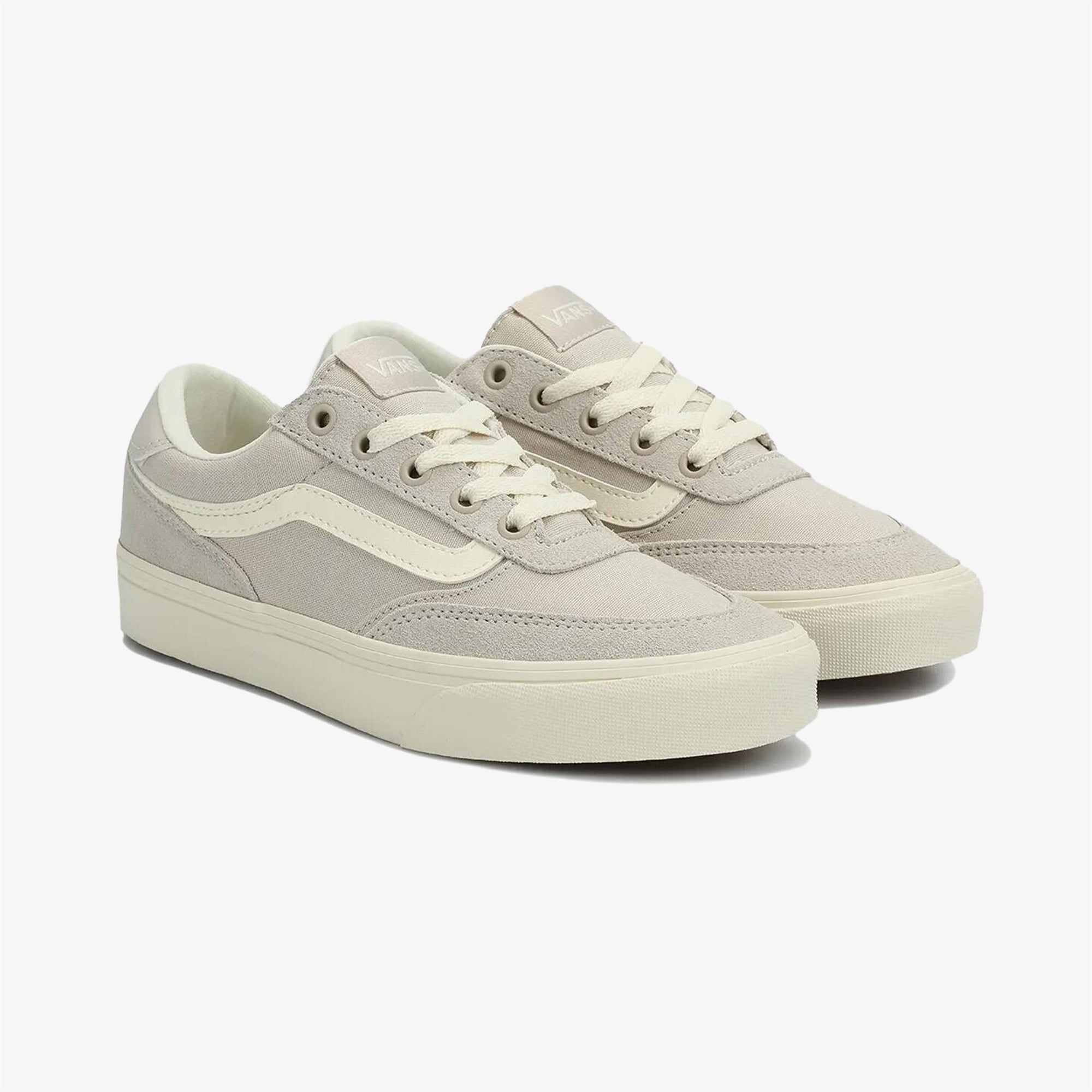 Vans Brooklyn LS Kadın Krem Sneaker