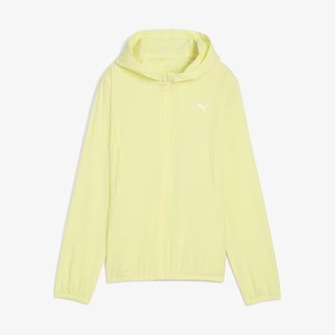  Puma Run Velocity Woven Kadın Sarı Koşu Ceketi