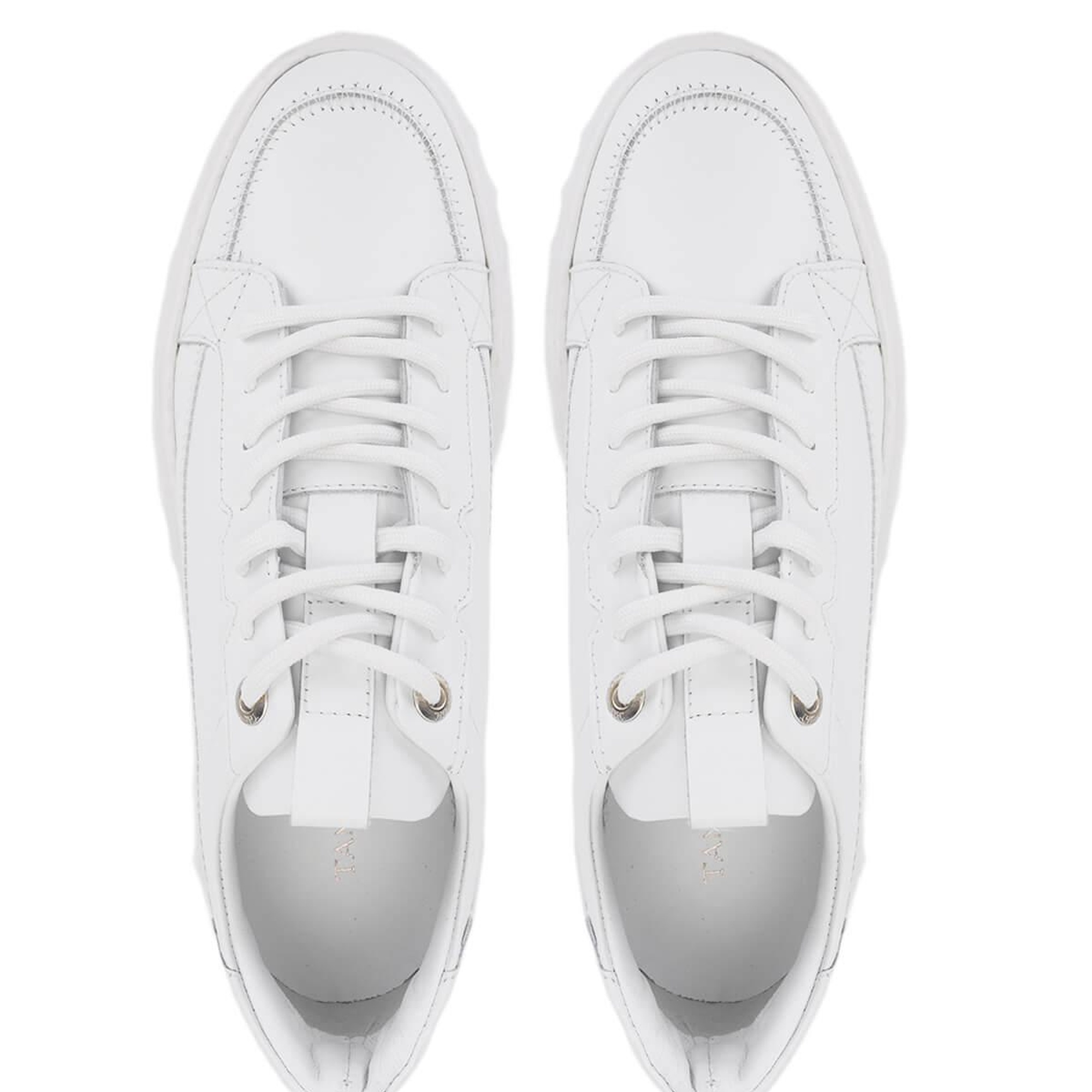 Tamer Tanca Erkek Hakiki Deri Beyaz Sneakers & Spor Ayakkabı