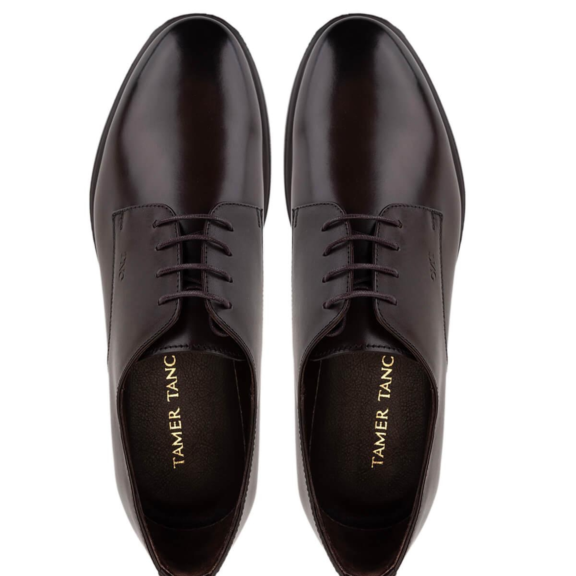 Tamer Tanca Erkek Hakiki Deri Kahverengi Klasik Ayakkabı