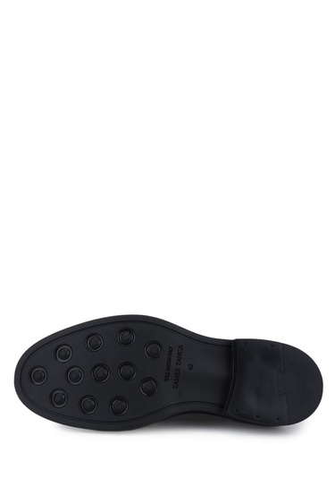  Tamer Tanca Erkek Hakiki Deri Siyah Deri Klasik Ayakkabı