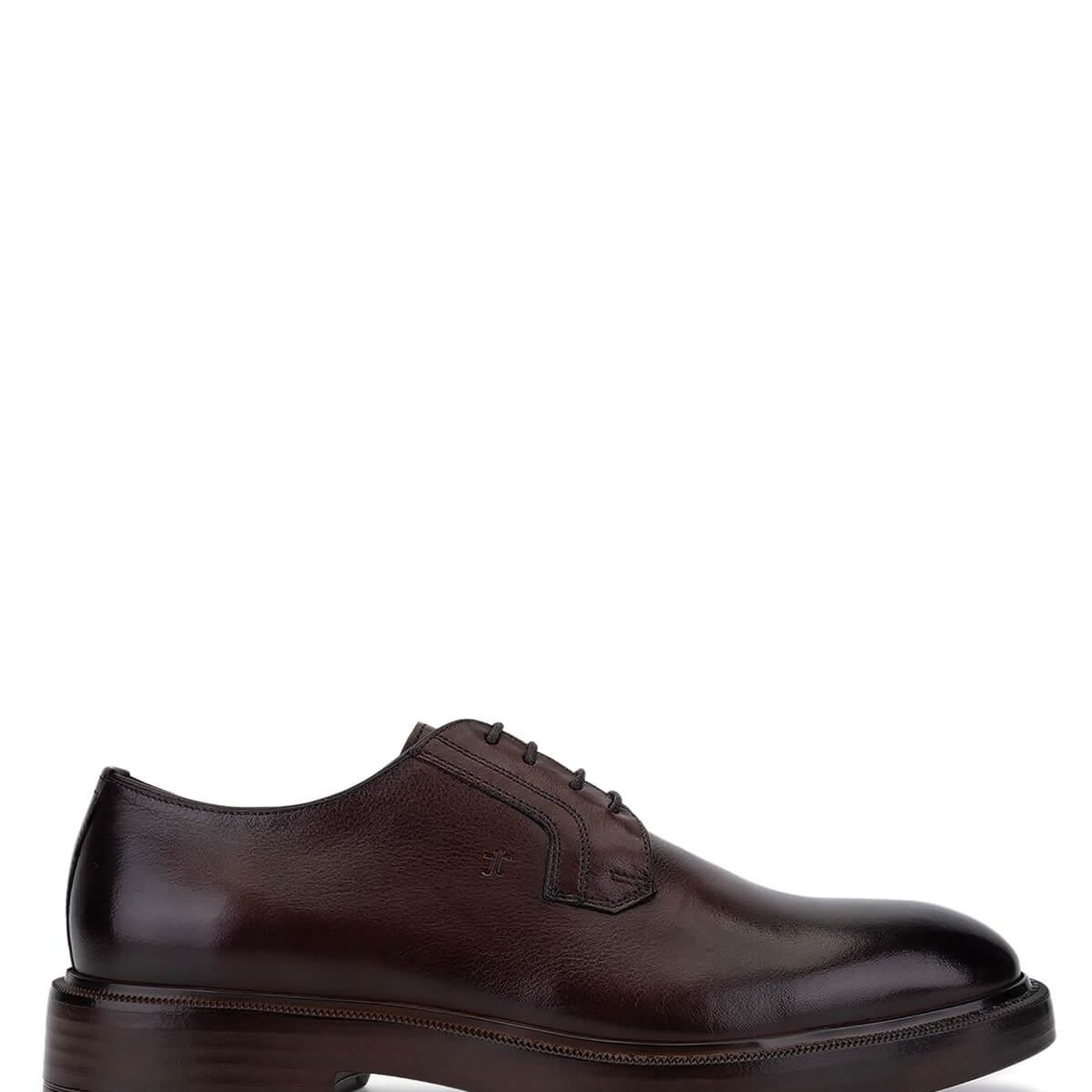 Tamer Tanca Erkek Hakiki Deri Kahverengi Klasik Ayakkabı