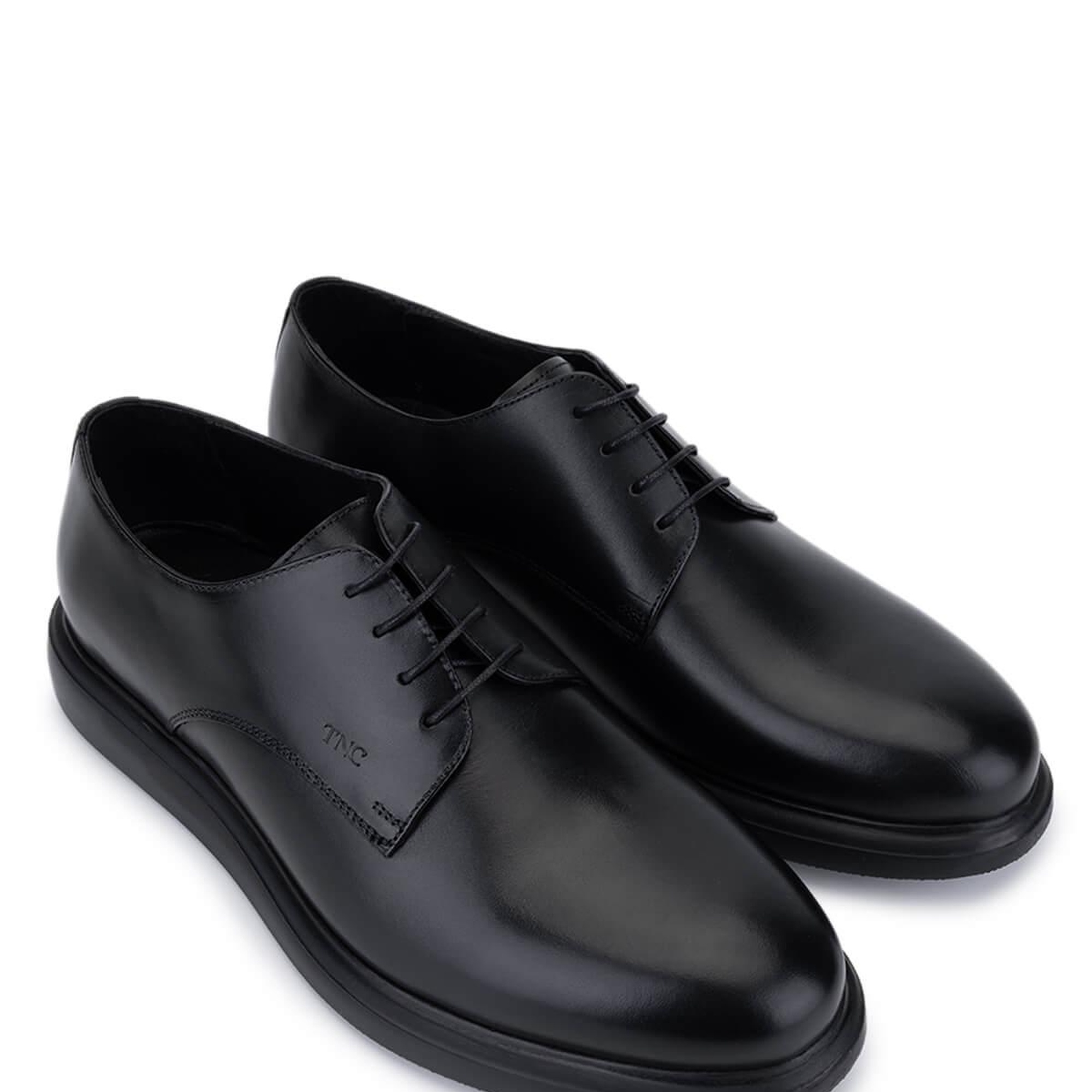 Tamer Tanca Erkek Hakiki Deri Siyah Deri Klasik Ayakkabı