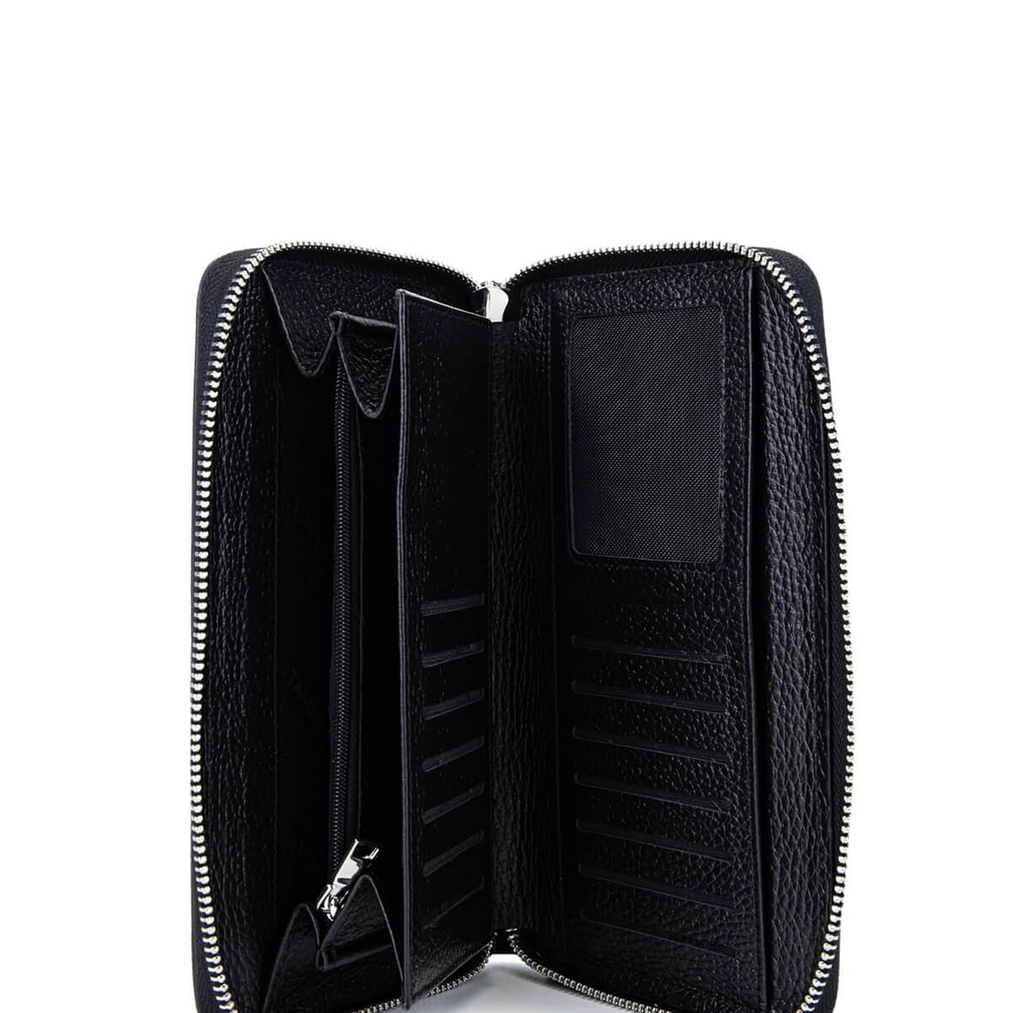 Tamer Tanca Erkek Hakiki Deri Siyah Floter El Çantası