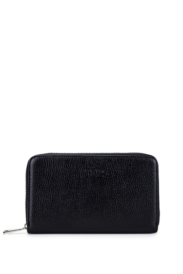  Tamer Tanca Erkek Hakiki Deri Siyah Floter El Çantası