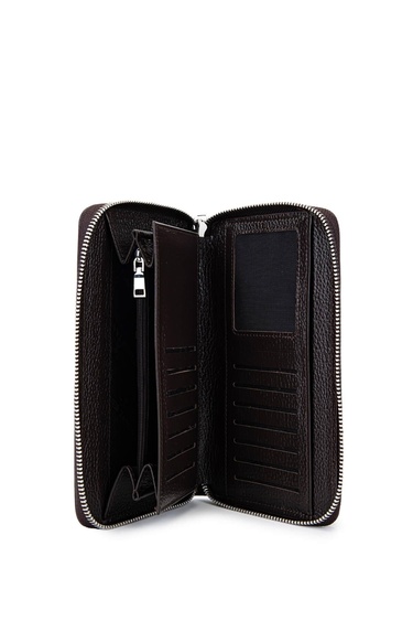  Tamer Tanca Erkek Hakiki Deri Kahverengi El Çantası