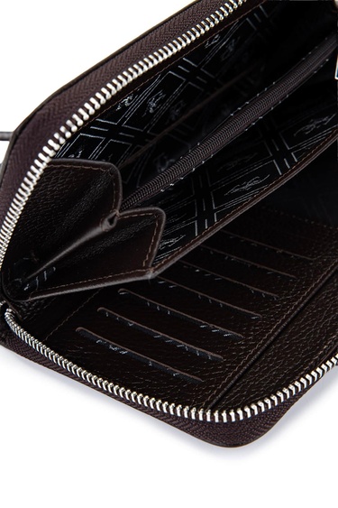  Tamer Tanca Erkek Hakiki Deri Kahverengi El Çantası